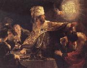 The Feast of Belsbazzar Rembrandt